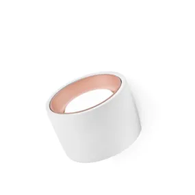 Applique gesso Sforzin illuminazione NASSO tonda T433 GX53 LED