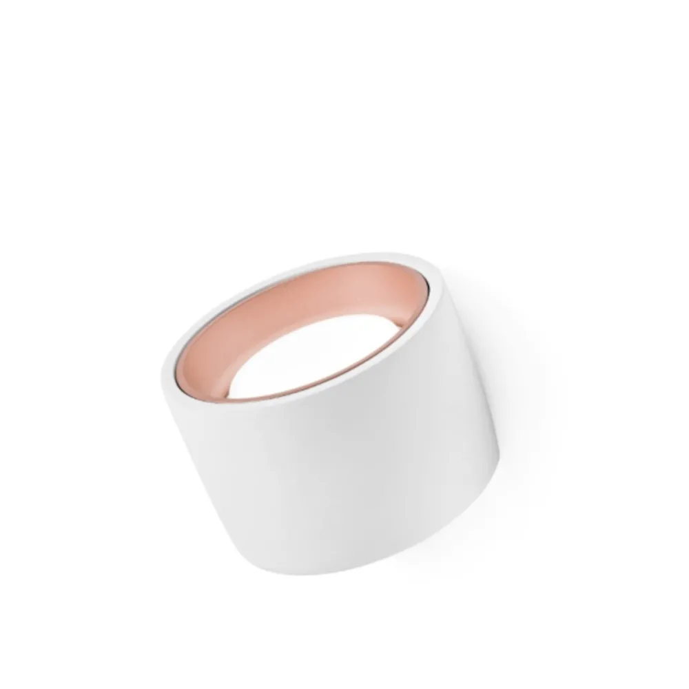 Applique murale en plâtre Sforzin NASSO éclairage ronde T433 GX53 LED