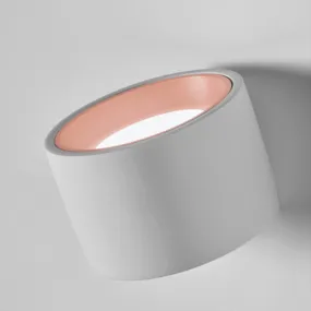 Applique murale en plâtre Sforzin NASSO éclairage ronde T433 GX53 LED