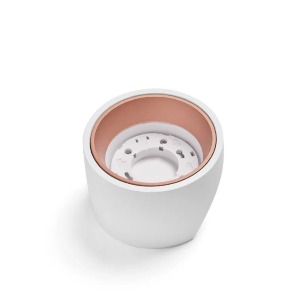 Applique murale en plâtre Sforzin NASSO éclairage ronde T433 GX53 LED