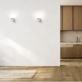 Applique murale en plâtre Sforzin NASSO éclairage ronde T433 GX53 LED