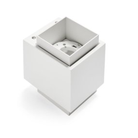 Aplique de yeso Sforzin SYME iluminación cuadrado GX53 LED