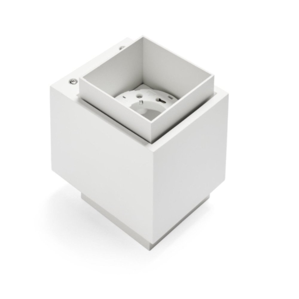 Aplique de yeso Sforzin SYME iluminación cuadrado GX53 LED