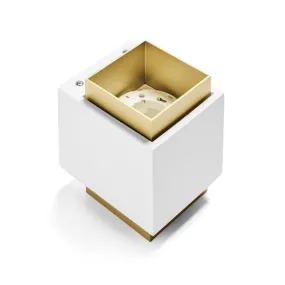 Sforzin-Gips-Wandleuchte SYME Beleuchtung quadratisch GX53 LED