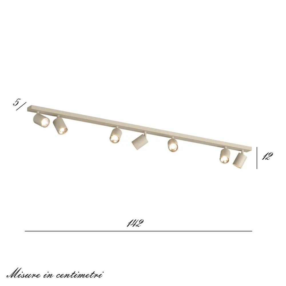 Rail Top Light KORA 1208 7 SA
