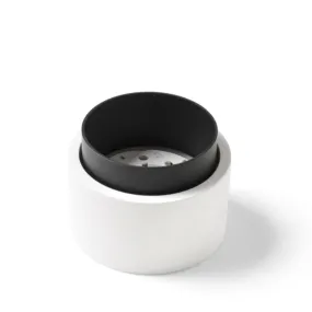 Plafonnier LED rond en plâtre Sforzin SYME Lighting GX53