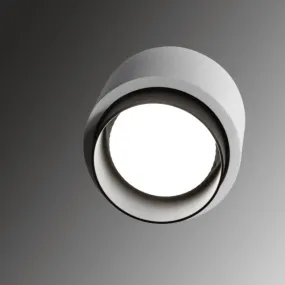 Plafonnier LED rond en plâtre Sforzin SYME Lighting GX53