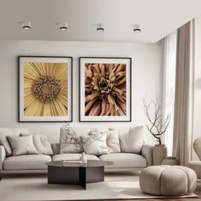 Plafón LED de yeso Sforzin redondo SYME iluminación GX53