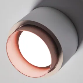 Plafonnier LED rond en plâtre Sforzin SYME Lighting GX53