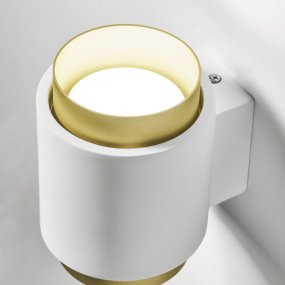 Applique ronde LED en plâtre Sforzin SYME Lighting GX53