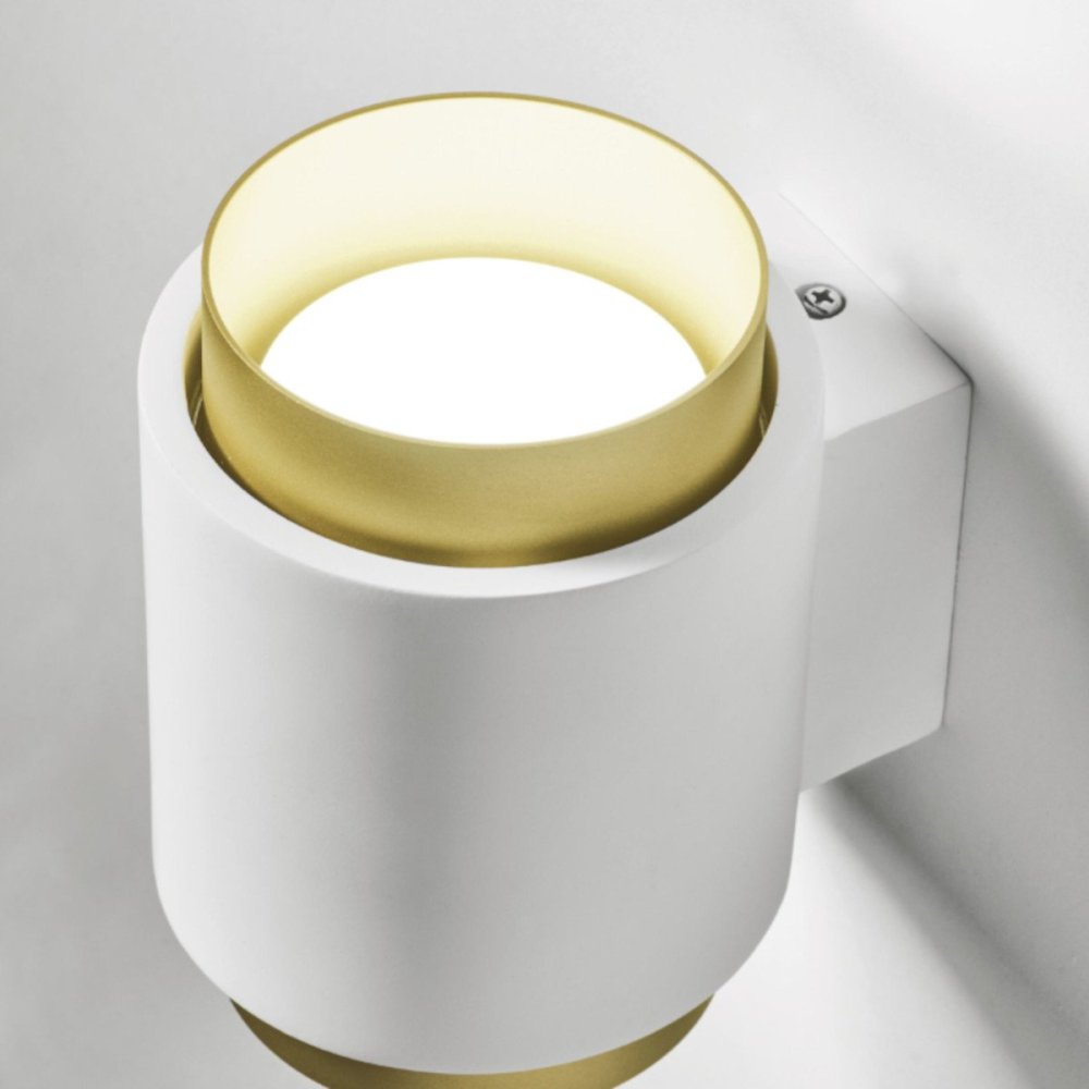 Applique ronde LED en plâtre Sforzin SYME Lighting GX53