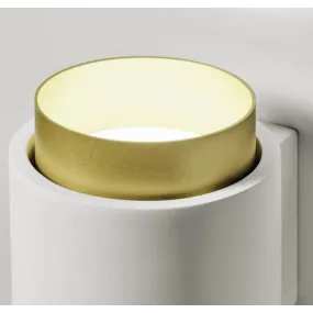 Applique gesso Sforzin illuminazione SYME tonda GX53 LED