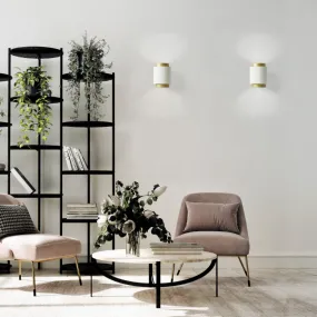 Applique ronde LED en plâtre Sforzin SYME Lighting GX53