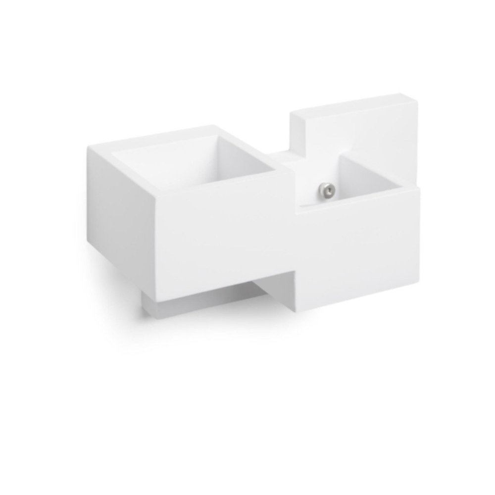 Sforzin Illuminazione SIDE Small T367 GX53 LED-Wandleuchte aus Gips