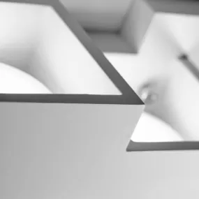 Sforzin Illuminazione SIDE Small T367 GX53 applique murale LED en plâtre