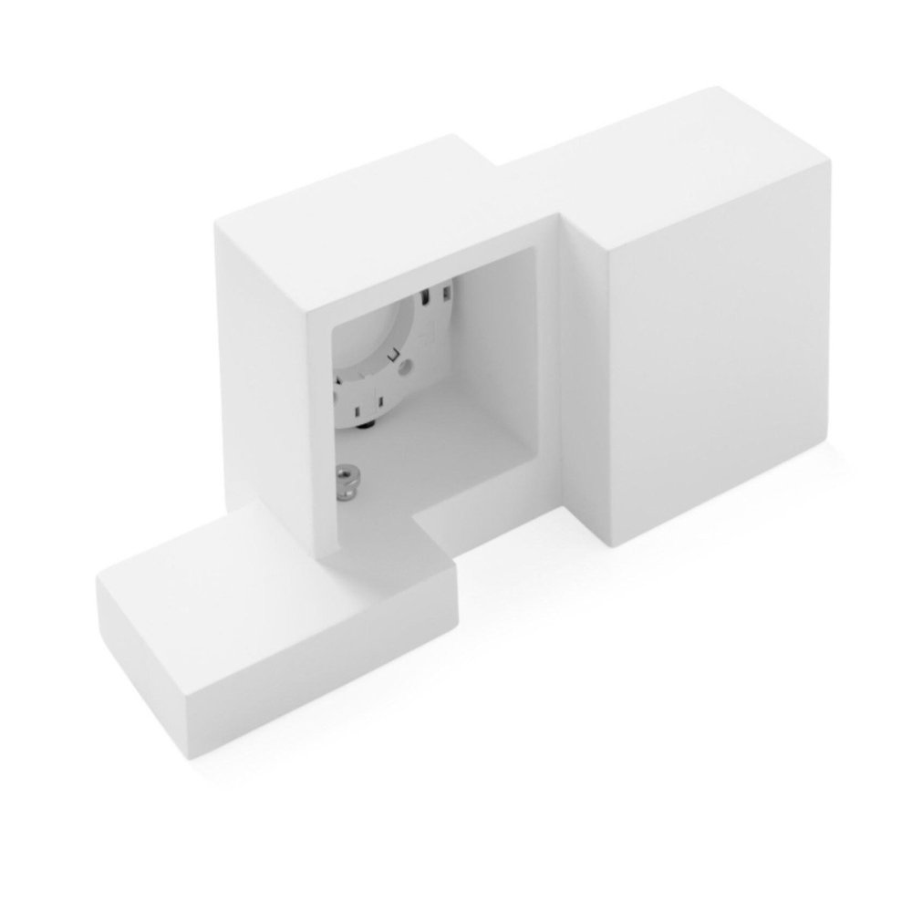 Sforzin Illuminazione SIDE Small T368 GX53 applique murale LED en plâtre