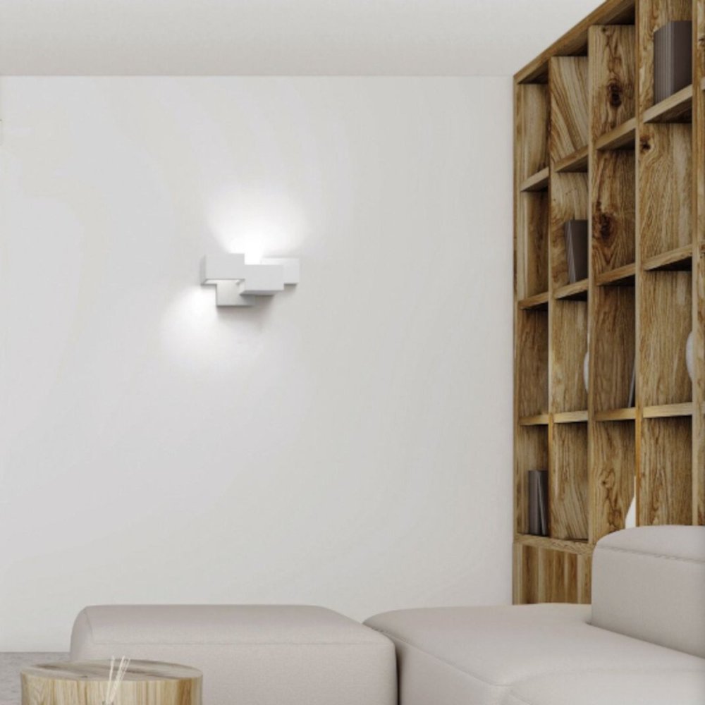 Sforzin Illuminazione SIDE Small T368 GX53 aplique LED de yeso