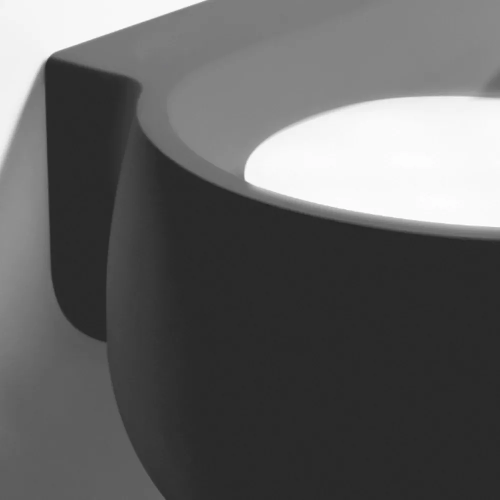 Sforzin Gips-Wandleuchte MYSIA T462 GX53 LED-Beleuchtung