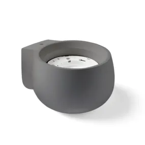 Sforzin Gips-Wandleuchte MYSIA T462 GX53 LED-Beleuchtung