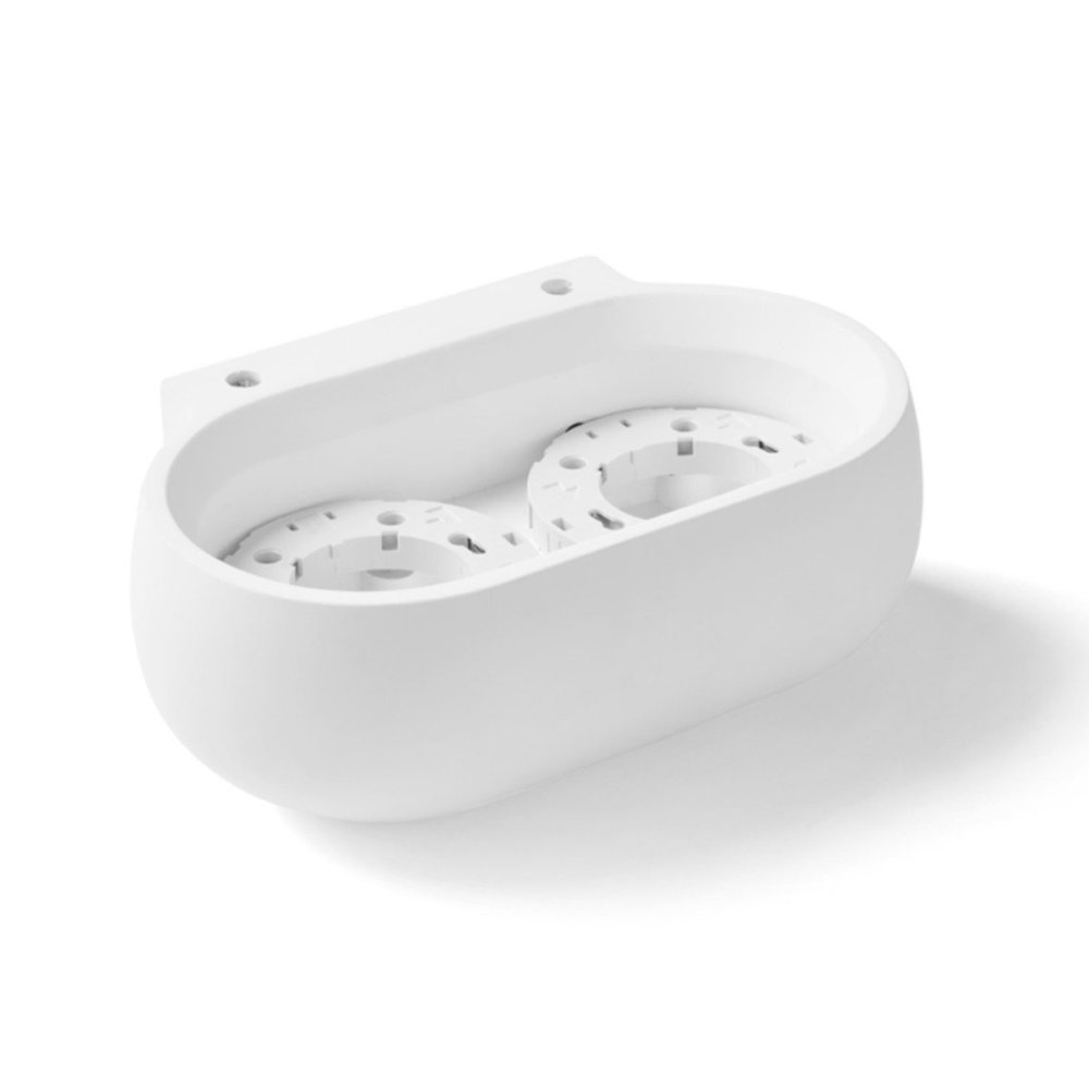 Sforzin Gips-Wandleuchte MYSIA T461 GX53 LED-Beleuchtung