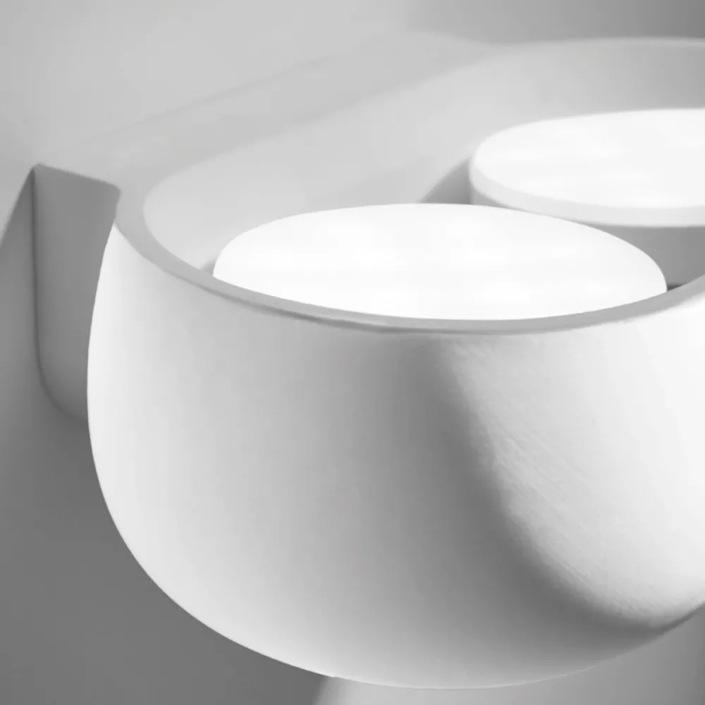 Applique gesso Sforzin illuminazione MYSIA T461 GX53 LED