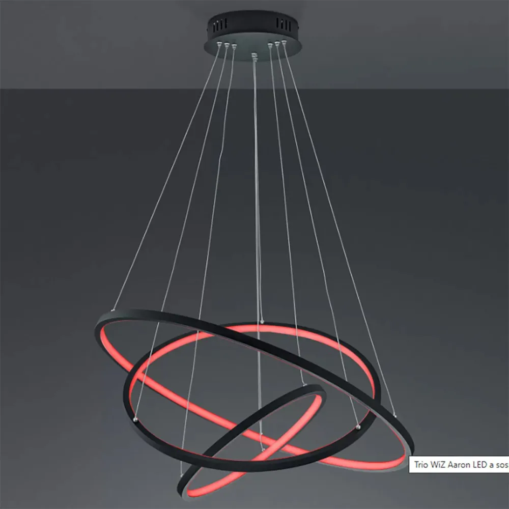 TRIO Lighting AARON 352710342 LED-RGBW-Kronleuchter