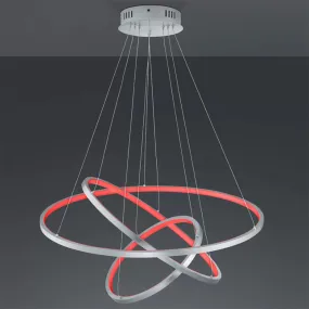 TRIO Lighting AARON 352710307 LED-RGBW-Kronleuchter