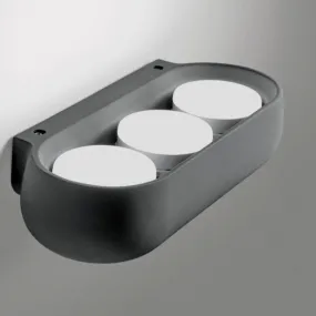 Sforzin Gips-Wandleuchte MYSIA T478 GX53 LED-Beleuchtung