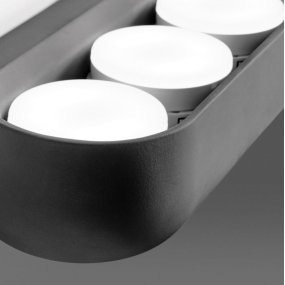 Applique murale en plâtre Sforzin Lighting MYSIA T478 GX53 LED