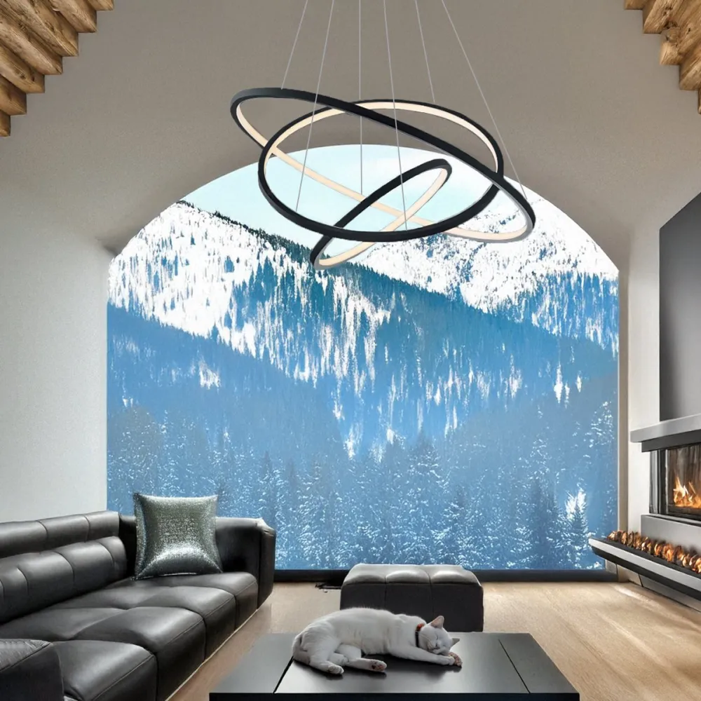 TRIO Lighting AARON 352710342 LED-RGBW-Kronleuchter