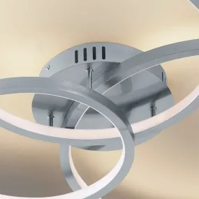 Lámpara de techo LED RGBW TRIO Lighting AARON 652710307