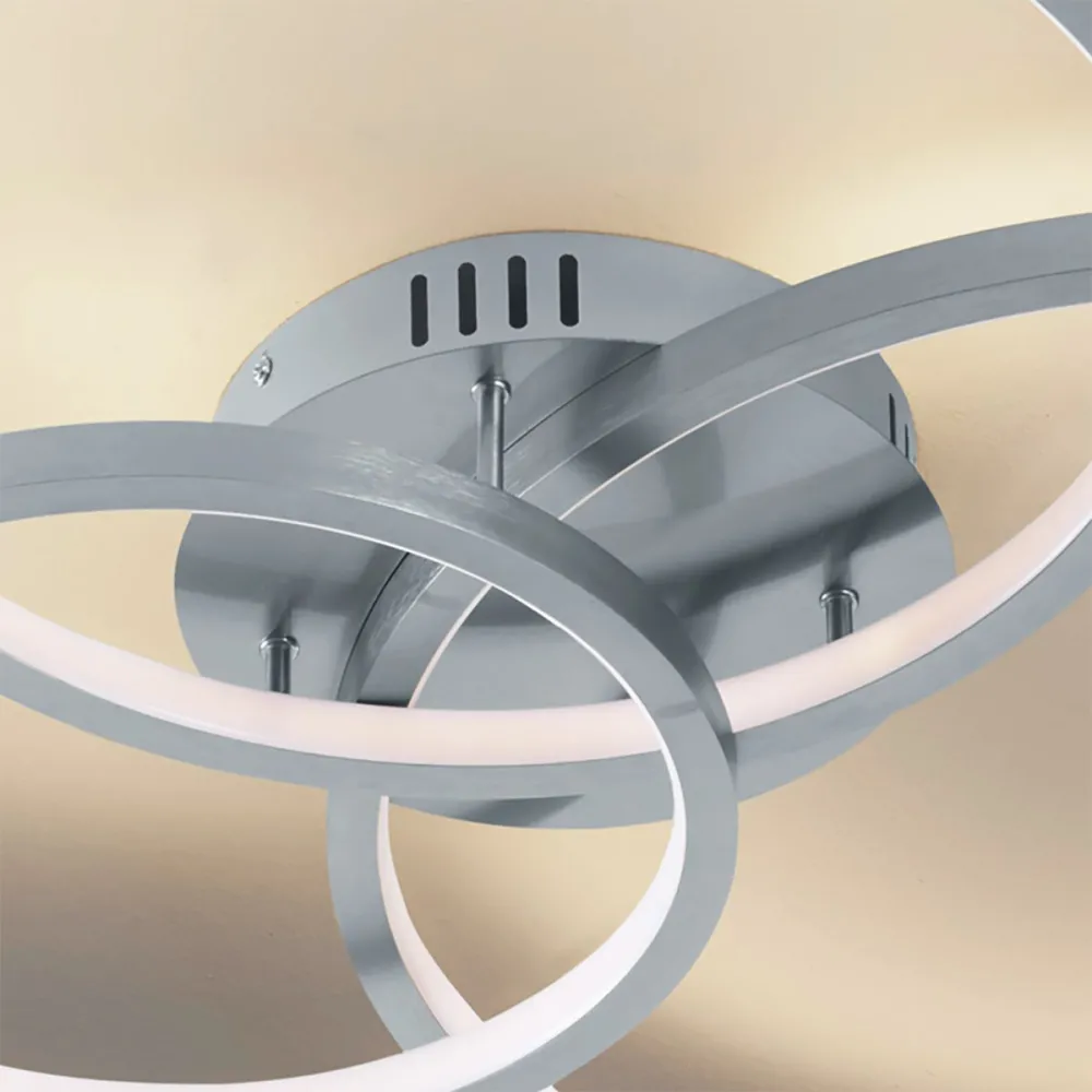 Lámpara de techo LED RGBW TRIO Lighting AARON 652710307