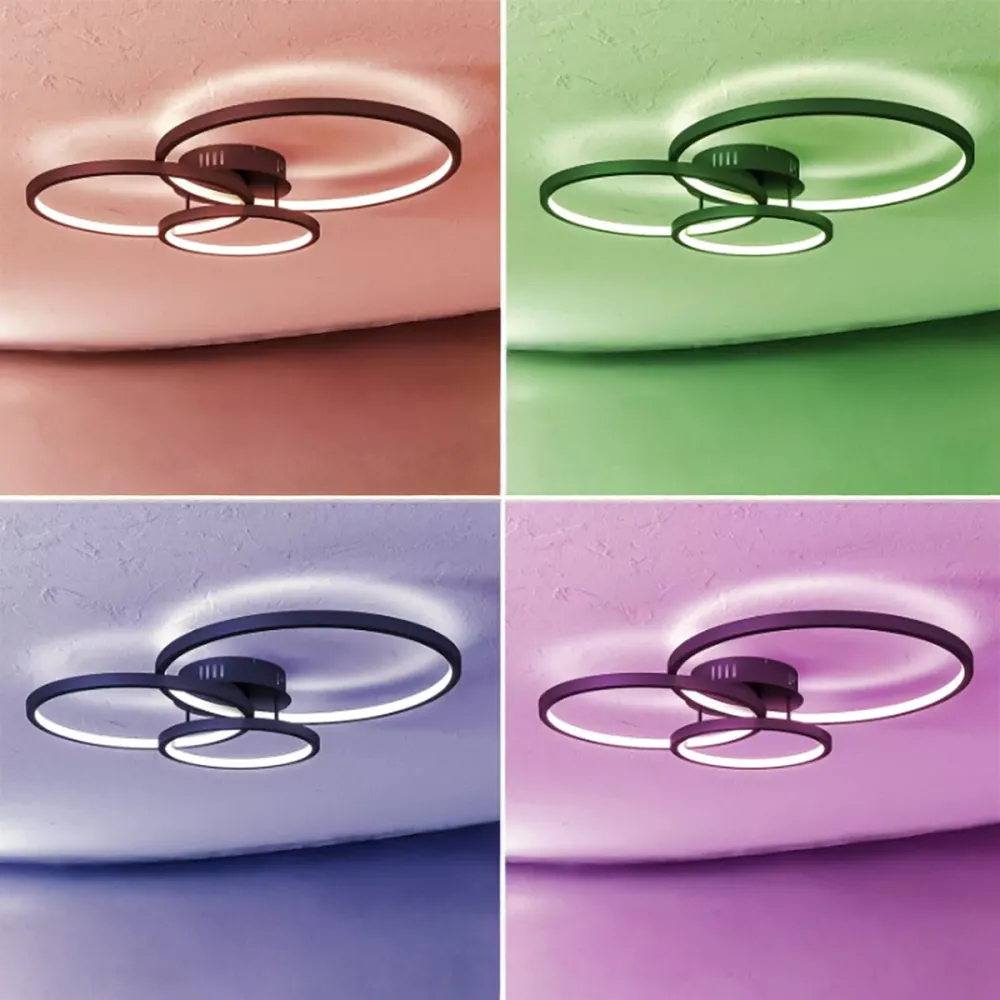 TRIO Lighting AARON 652710342 RGBW LED-Deckenleuchte