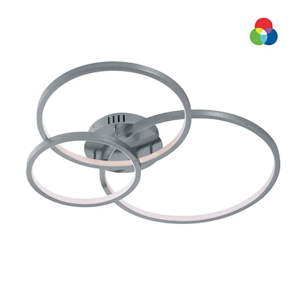 Lámpara de techo LED RGBW TRIO Lighting AARON 652710307
