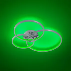 Lámpara de techo LED RGBW TRIO Lighting AARON 652710307