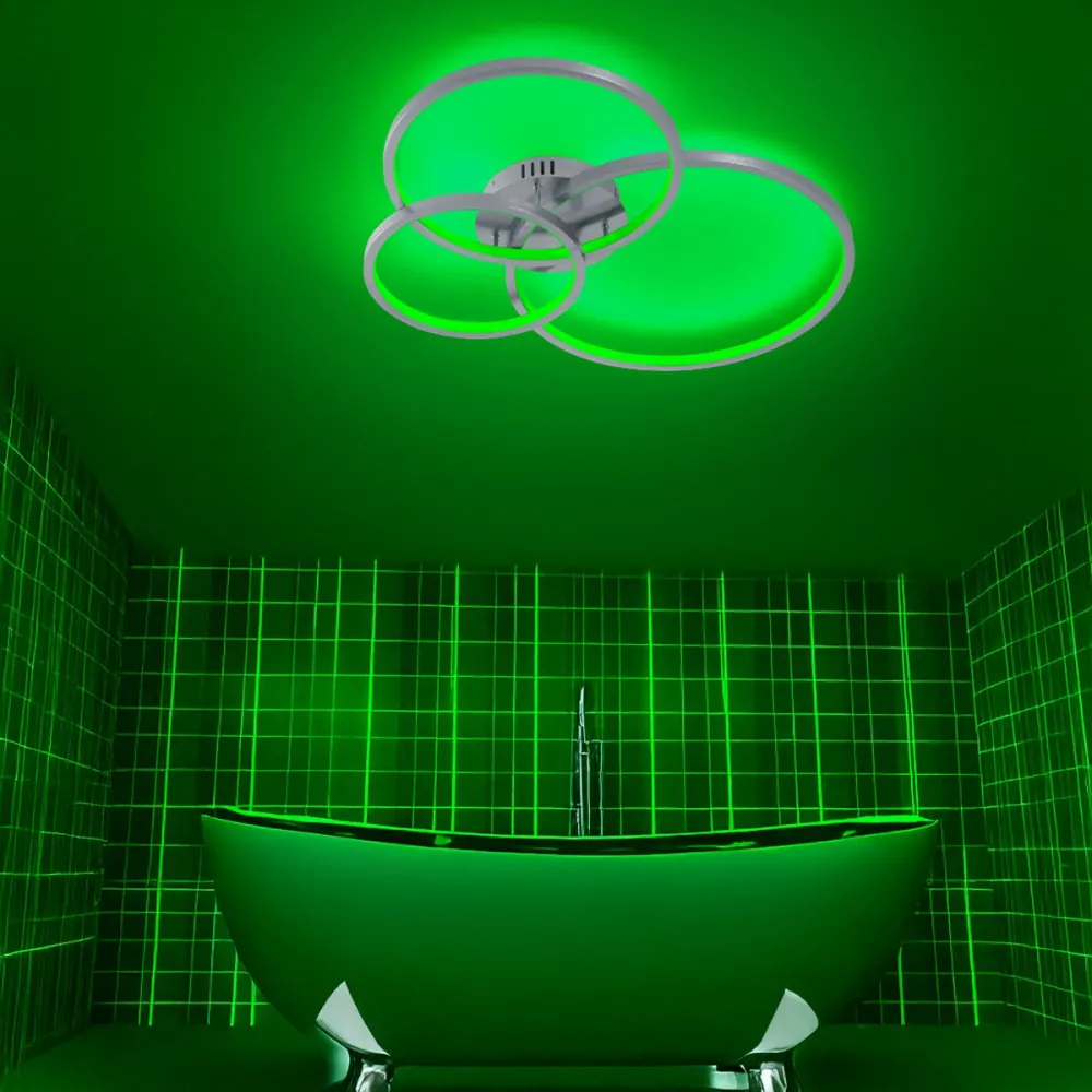 Lámpara de techo LED RGBW TRIO Lighting AARON 652710307