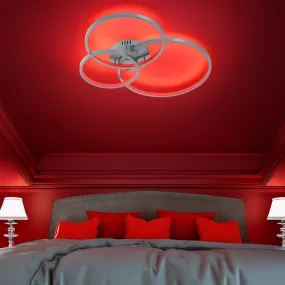 Lámpara de techo LED RGBW TRIO Lighting AARON 652710307