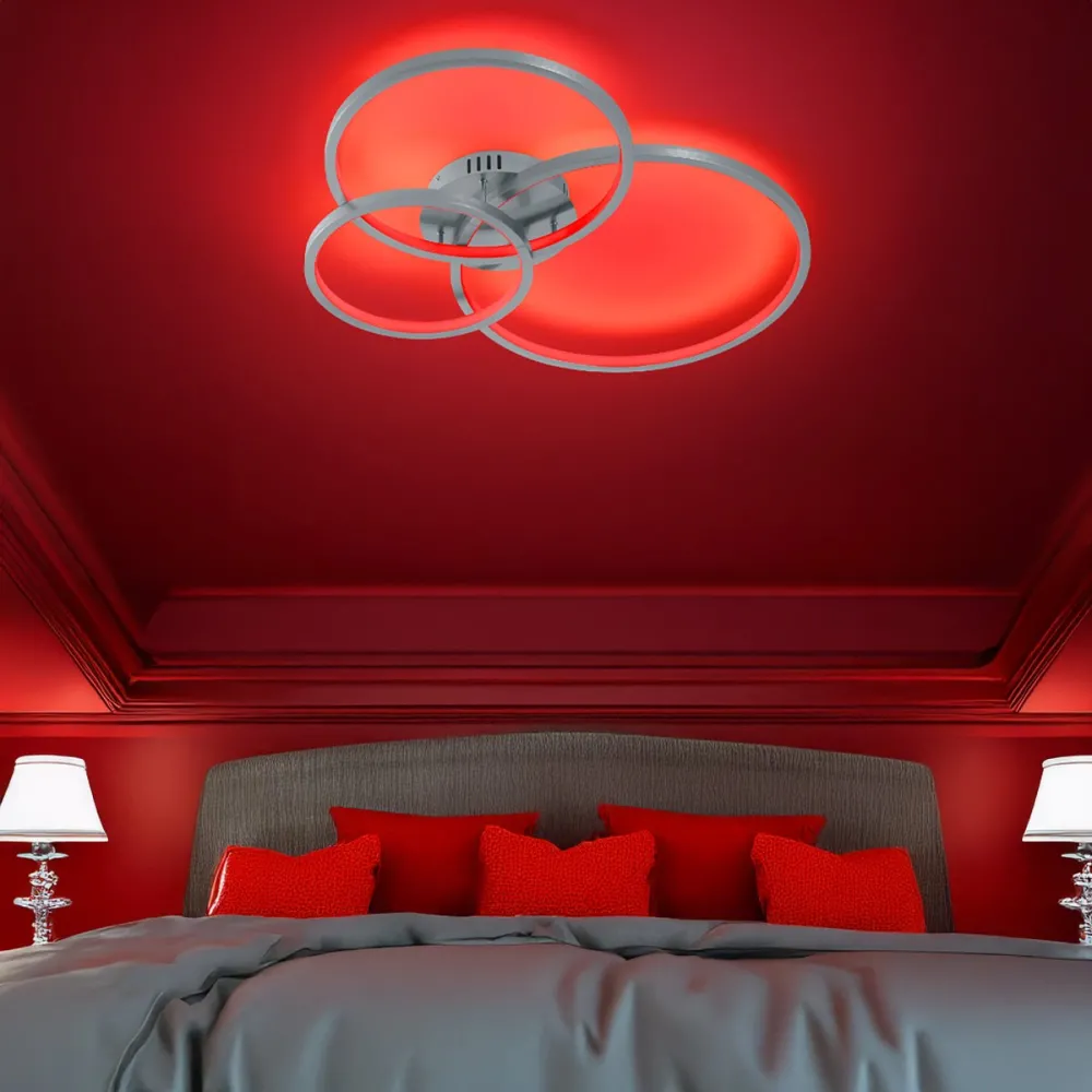 TRIO Lighting AARON 652710307 RGBW LED-Deckenleuchte