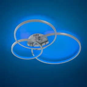 Lámpara de techo LED RGBW TRIO Lighting AARON 652710307