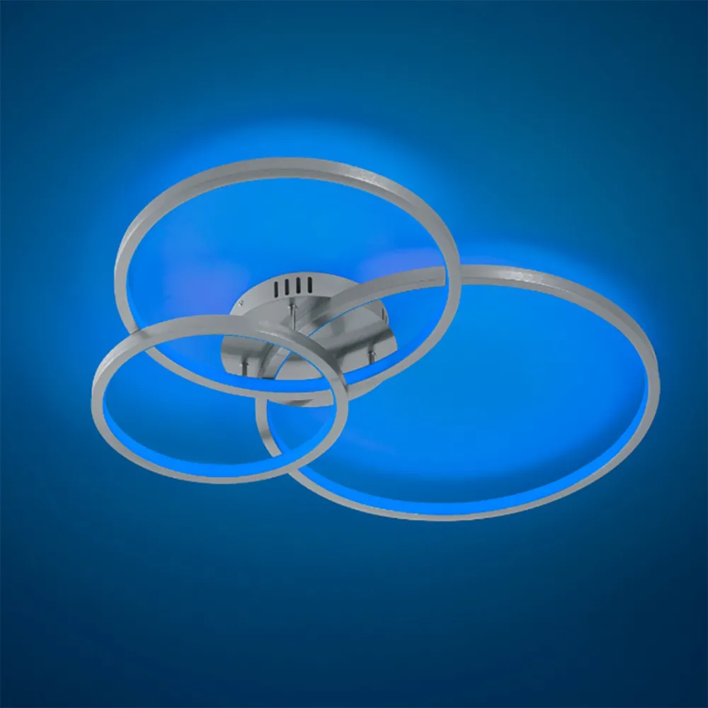 Lámpara de techo LED RGBW TRIO Lighting AARON 652710307