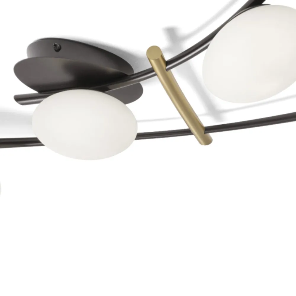 Lámpara de techo moderna Miloox KIKA 1744 360 G9 LED