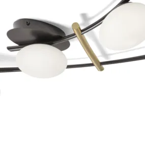 Moderne Deckenleuchte Miloox KIKA 1744 361 G9 LED