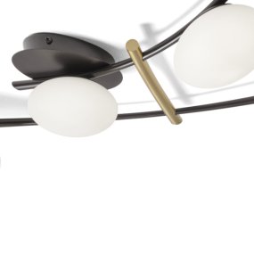 Plafonnier moderne Miloox KIKA 1744 361 G9 LED