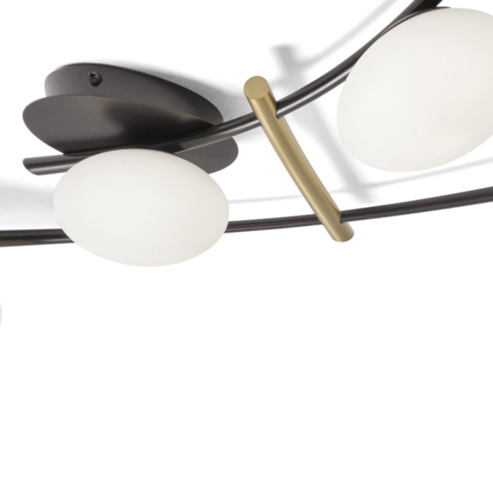 Plafonnier moderne Miloox KIKA 1744 361 G9 LED
