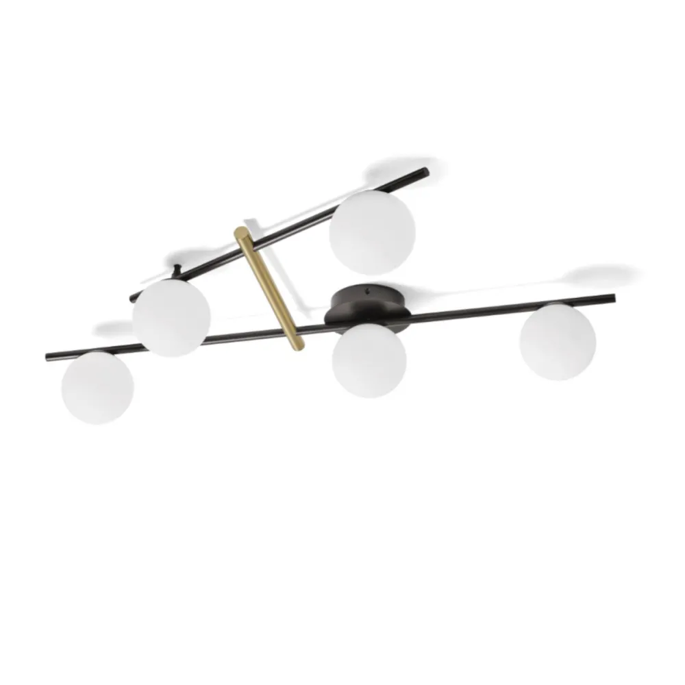 Moderne Deckenleuchte Miloox KIKA 1744 361 G9 LED