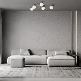 Moderne Deckenleuchte Miloox KIKA 1744 361 G9 LED