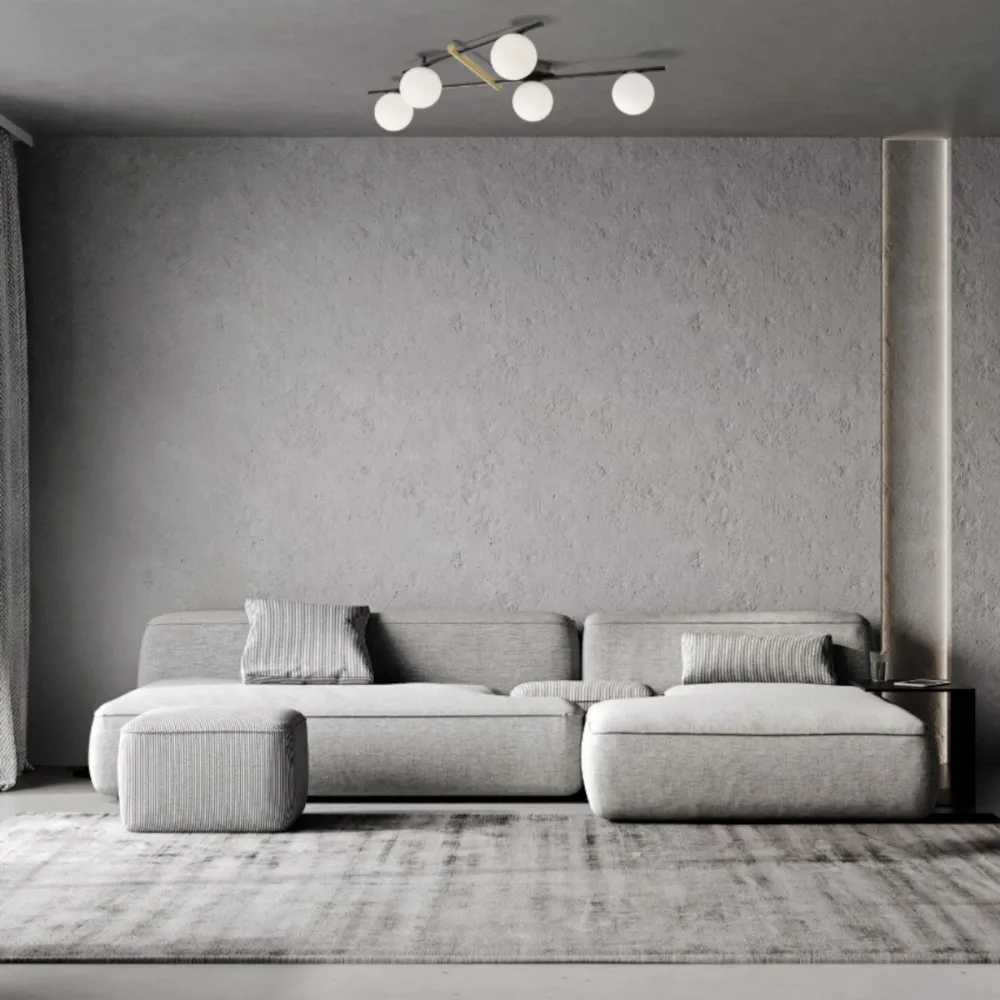 Moderne Deckenleuchte Miloox KIKA 1744 361 G9 LED