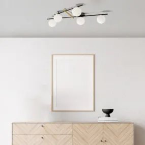 Moderne Deckenleuchte Miloox KIKA 1744 361 G9 LED