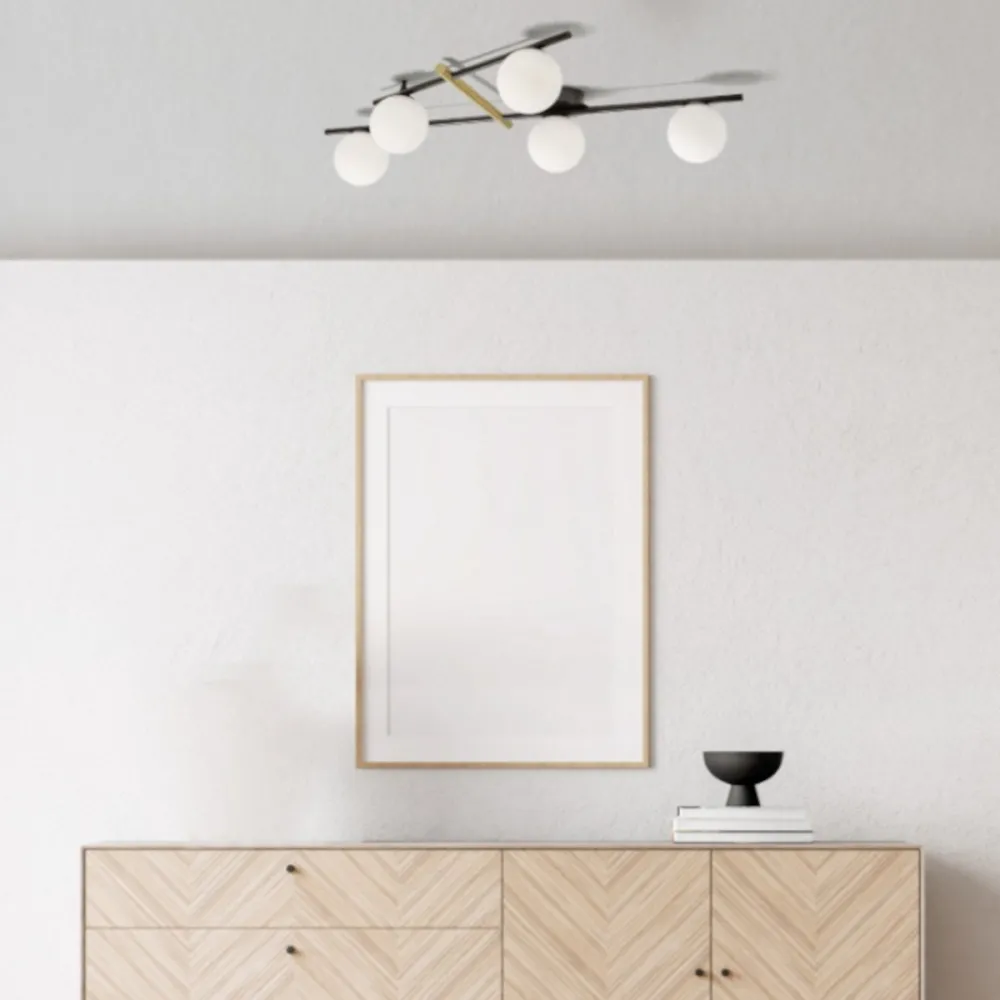 Moderne Deckenleuchte Miloox KIKA 1744 361 G9 LED