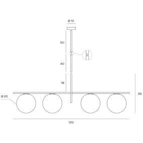Moderner Kronleuchter Miloox JUGEN 1744 204 E27 LED